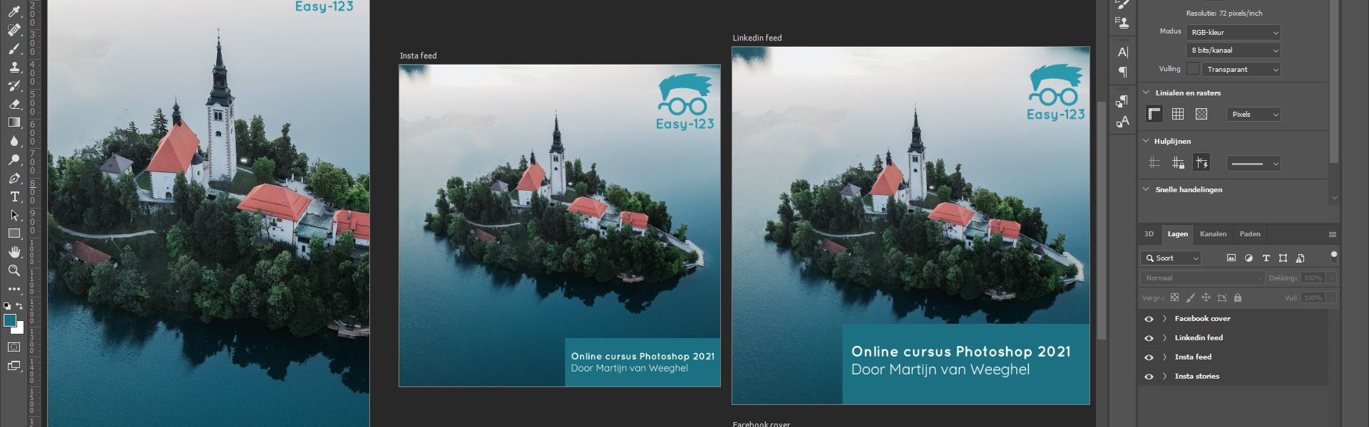 Adobe Photoshop gebruiken voor online marketing